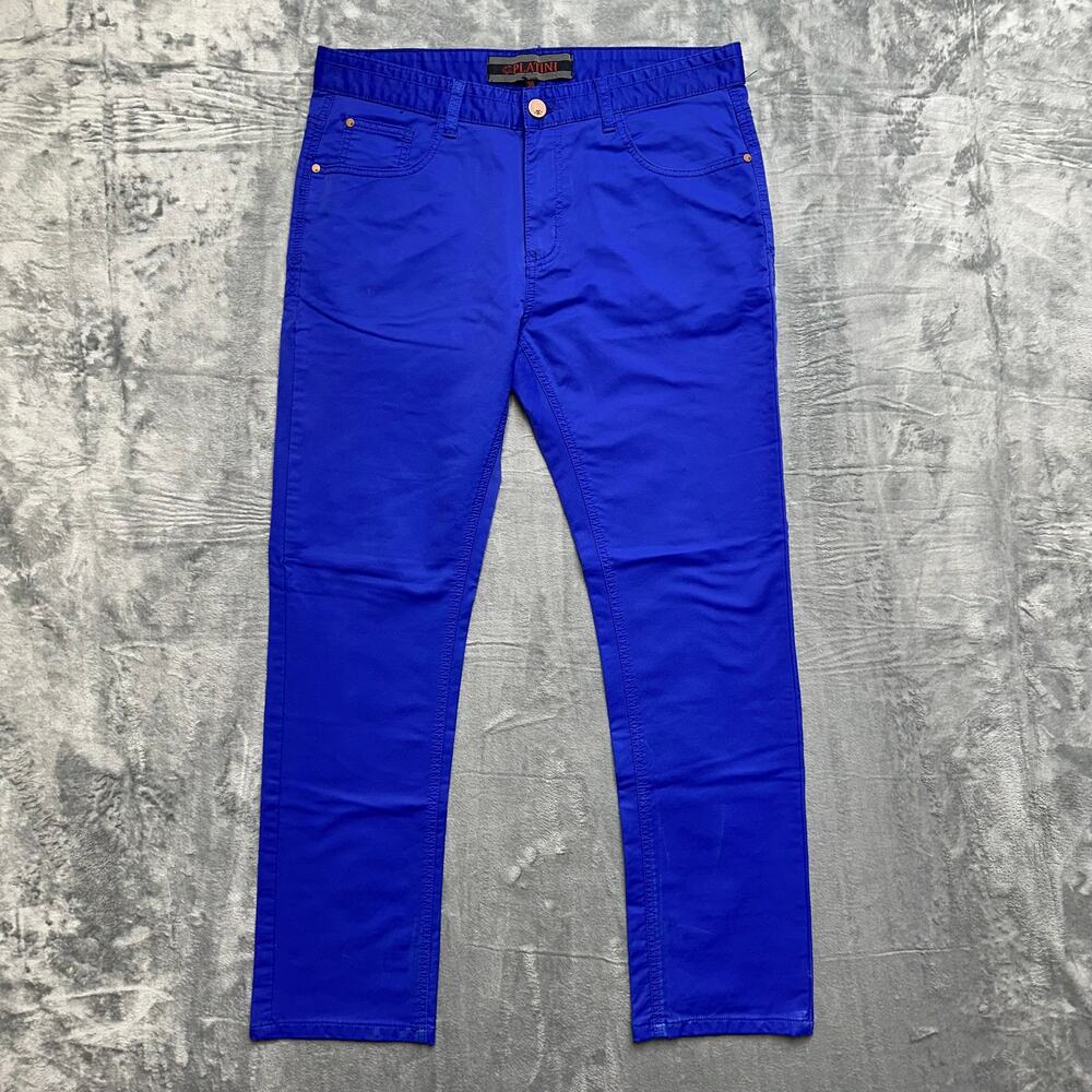 Platini‎ Straight Jeans Men's Size 36x30 Blue